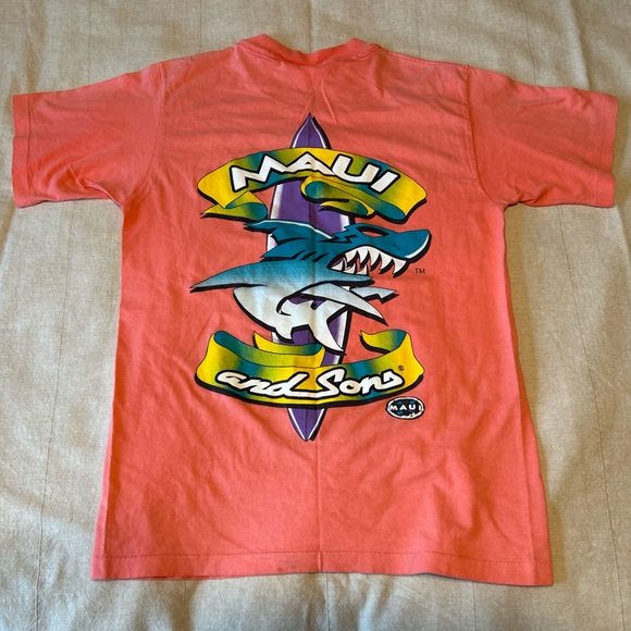 Maui and Sons Other - Vintage Maui And Sons Surfing Short Sleeve Shirt